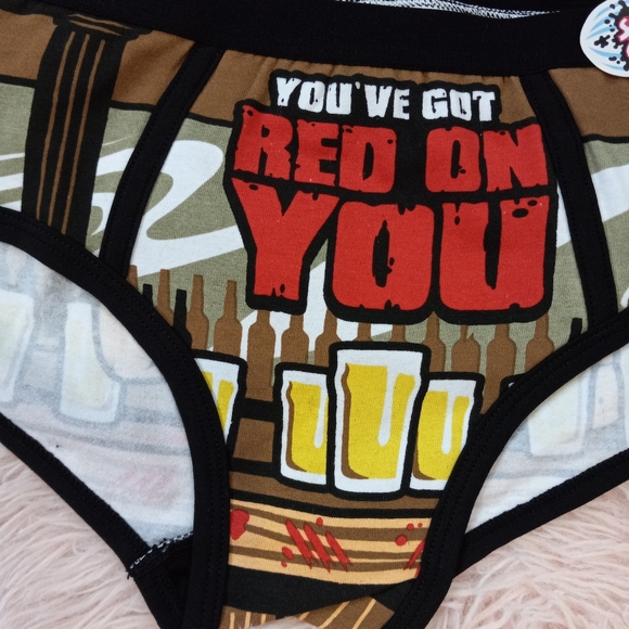❣️Period Panties!🩸Nwt Shaun of the dead meme super comfy briefs for time month - Picture 3 of 5